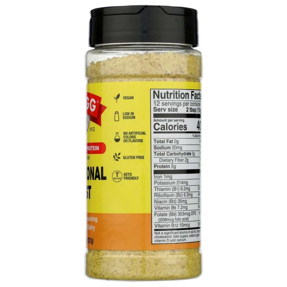 BRAGG: Nutritional Yeast Seasoning, 4.5 oz