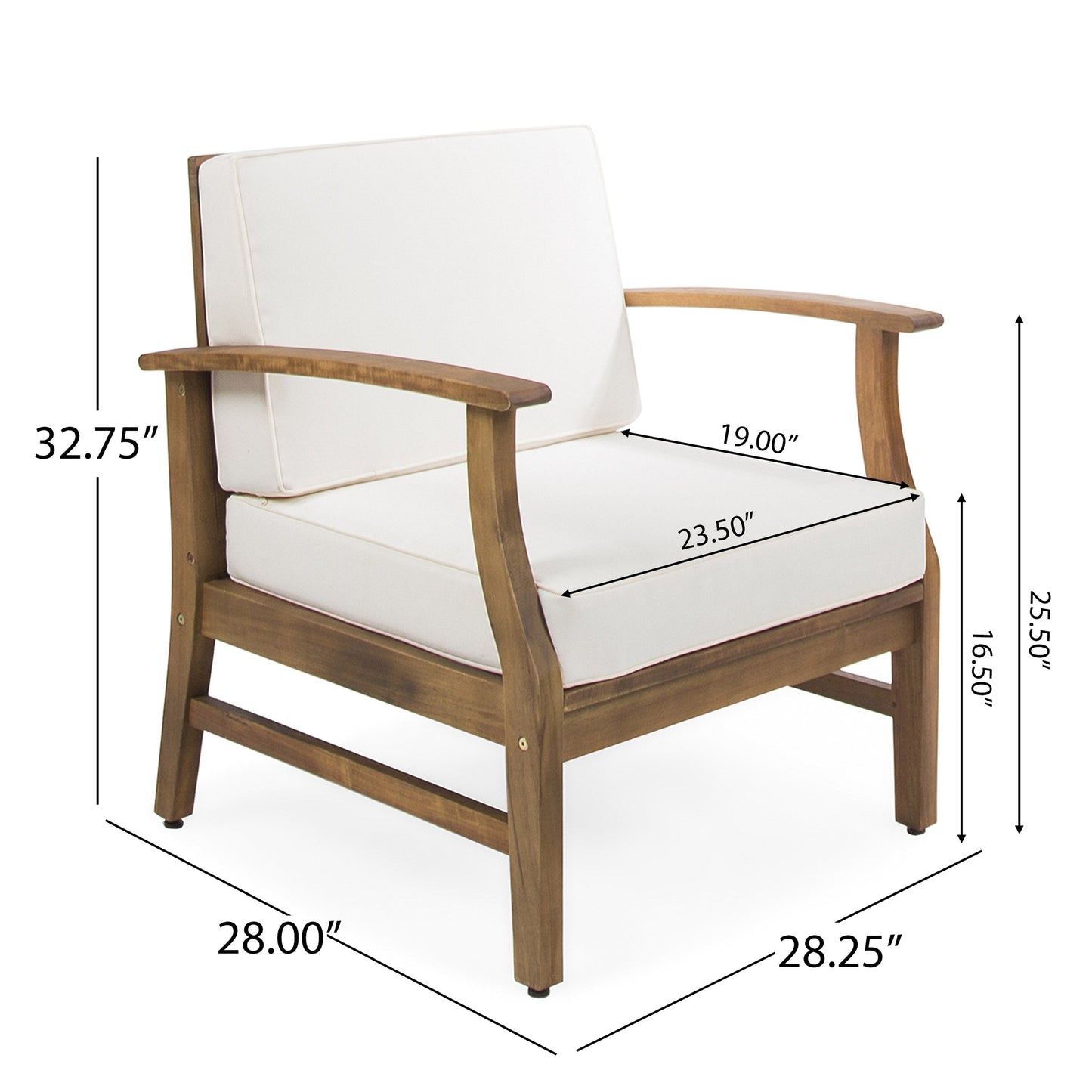 Perla Club Chairs Set of 2