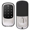 Serrure de pênes dormants autonome sans clé Yale Real Living avec écran tactile Z-Wave YRD110-ZW-605