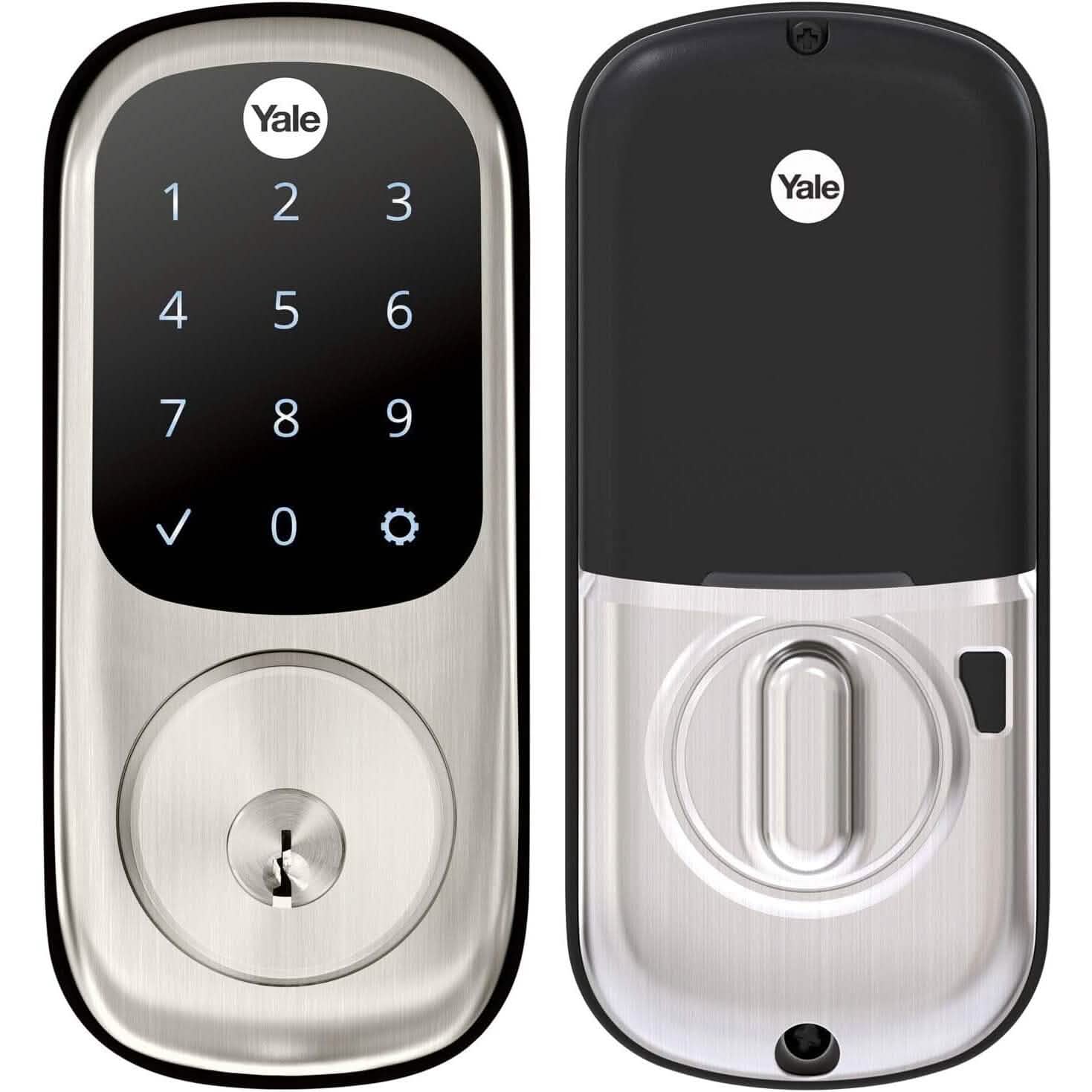 Yale Assure Lock Touchscreen Keypad Deadbolt Door Lock YRD220-NR-619 - ZWave Capability