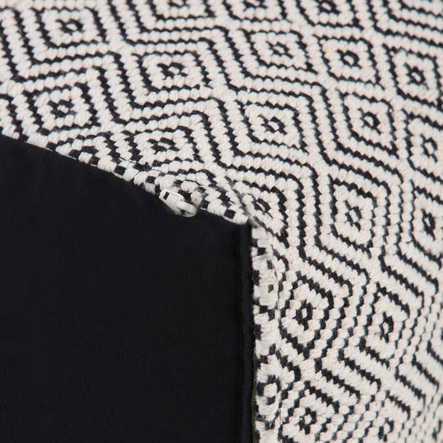 Brynn 18 Inch Wide Square Pouf in Patterned
