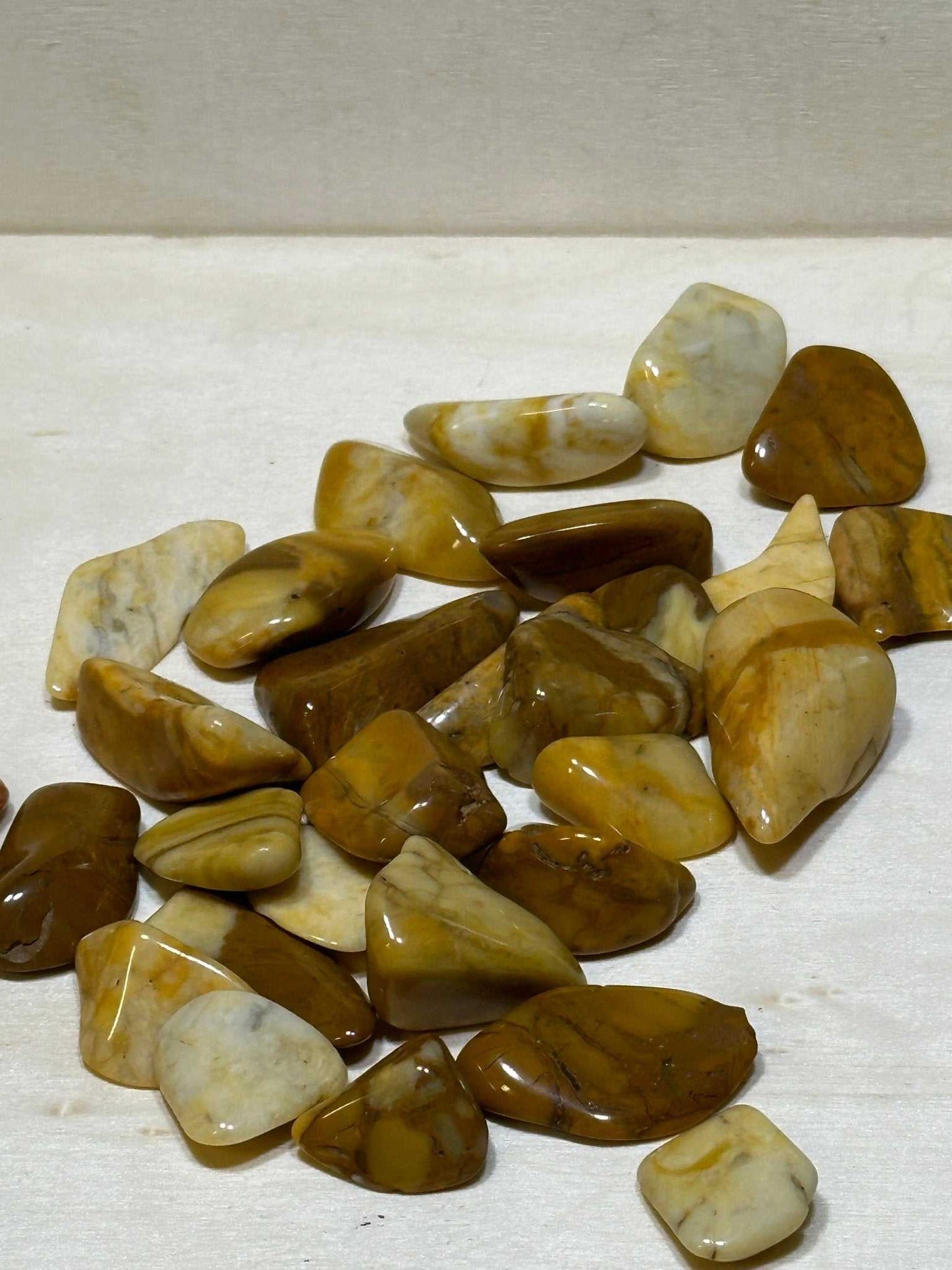 Yellow Jasper Tumbled Stone