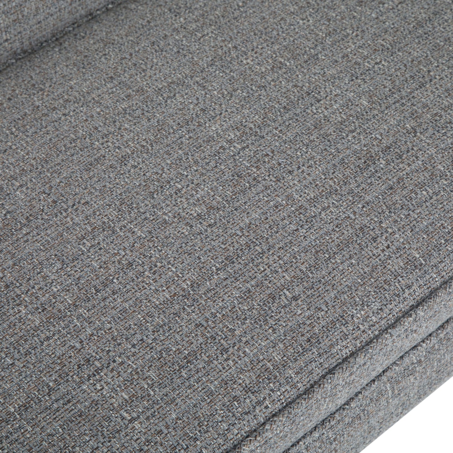Parris 50 Inch Wide Upholstered Bench in Pebble