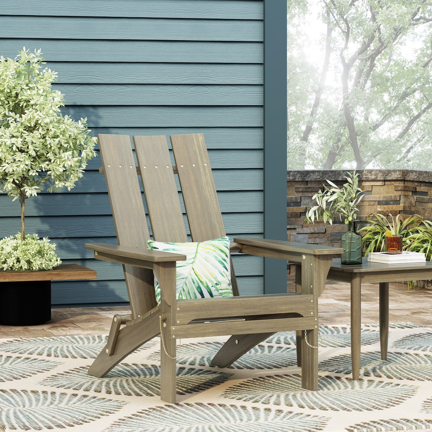 Zuma Foldable Adirondack Chair