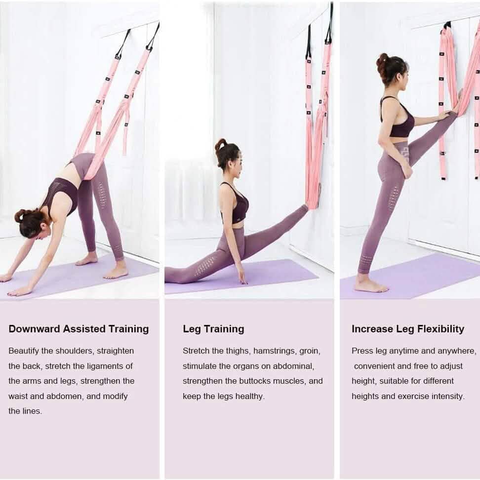 Sangle d'étirement de yoga et de fitness