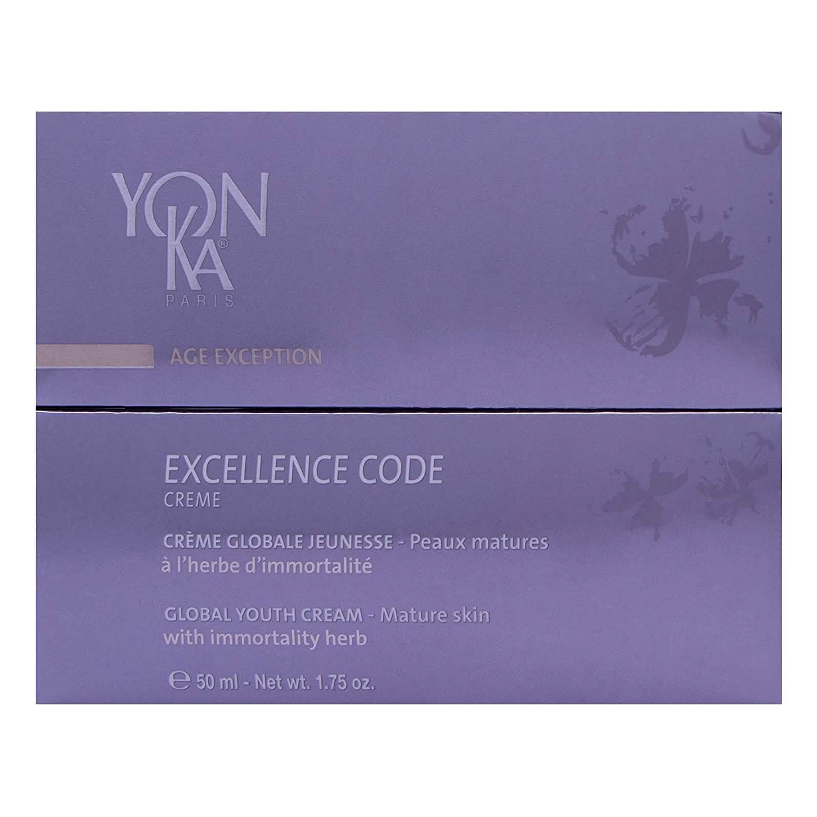 Yon-ka Cream with an Excellent Age Exception Index
