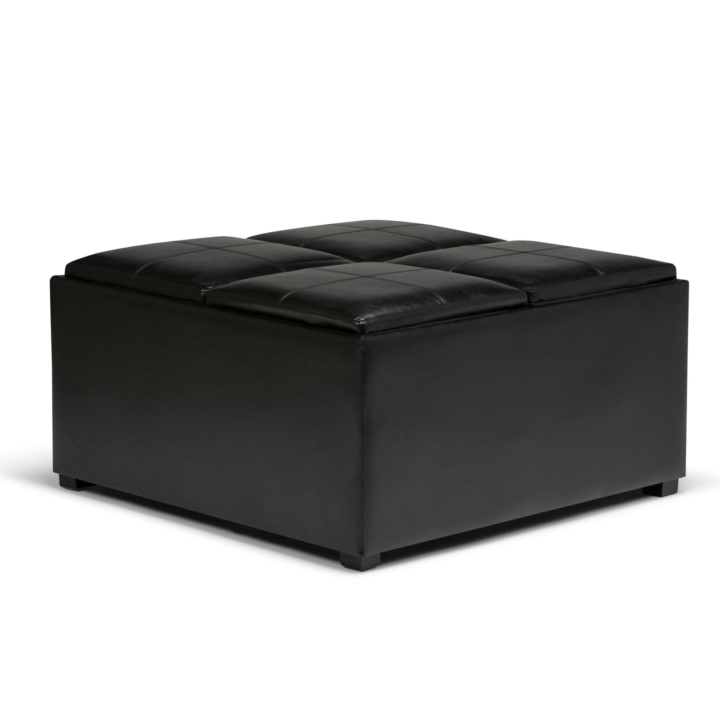 Avalon Square Coffee Table Storage Ottoman