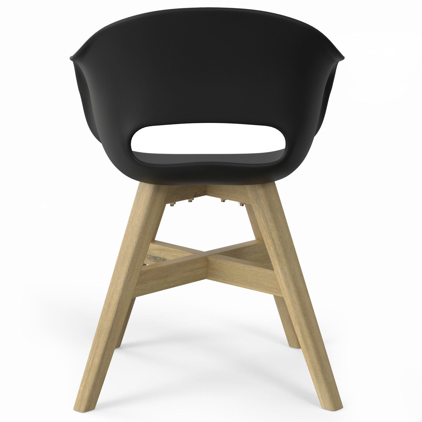 Kona Outdoor Dining Chair in Plastic (Set of 2)