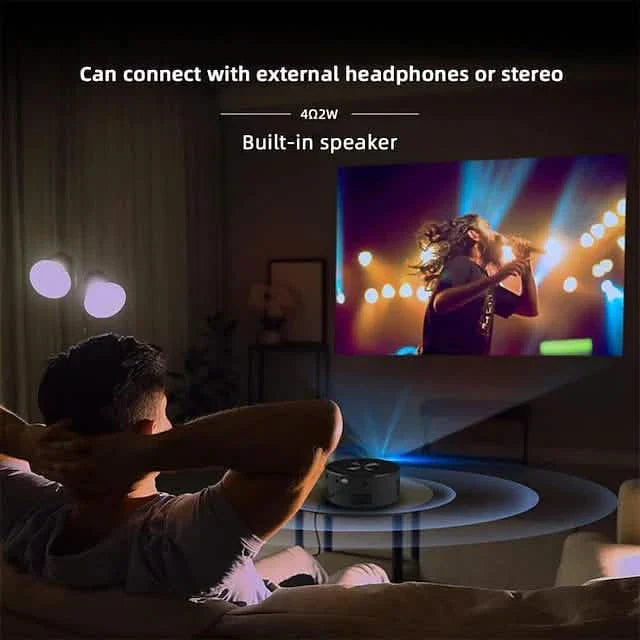 YT200 LED Projector Mini Handheld