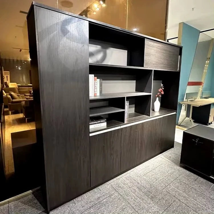 Wallis · Black Office Shelves & Storage