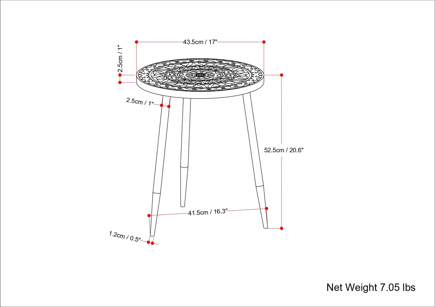 Sherbourne Side Table