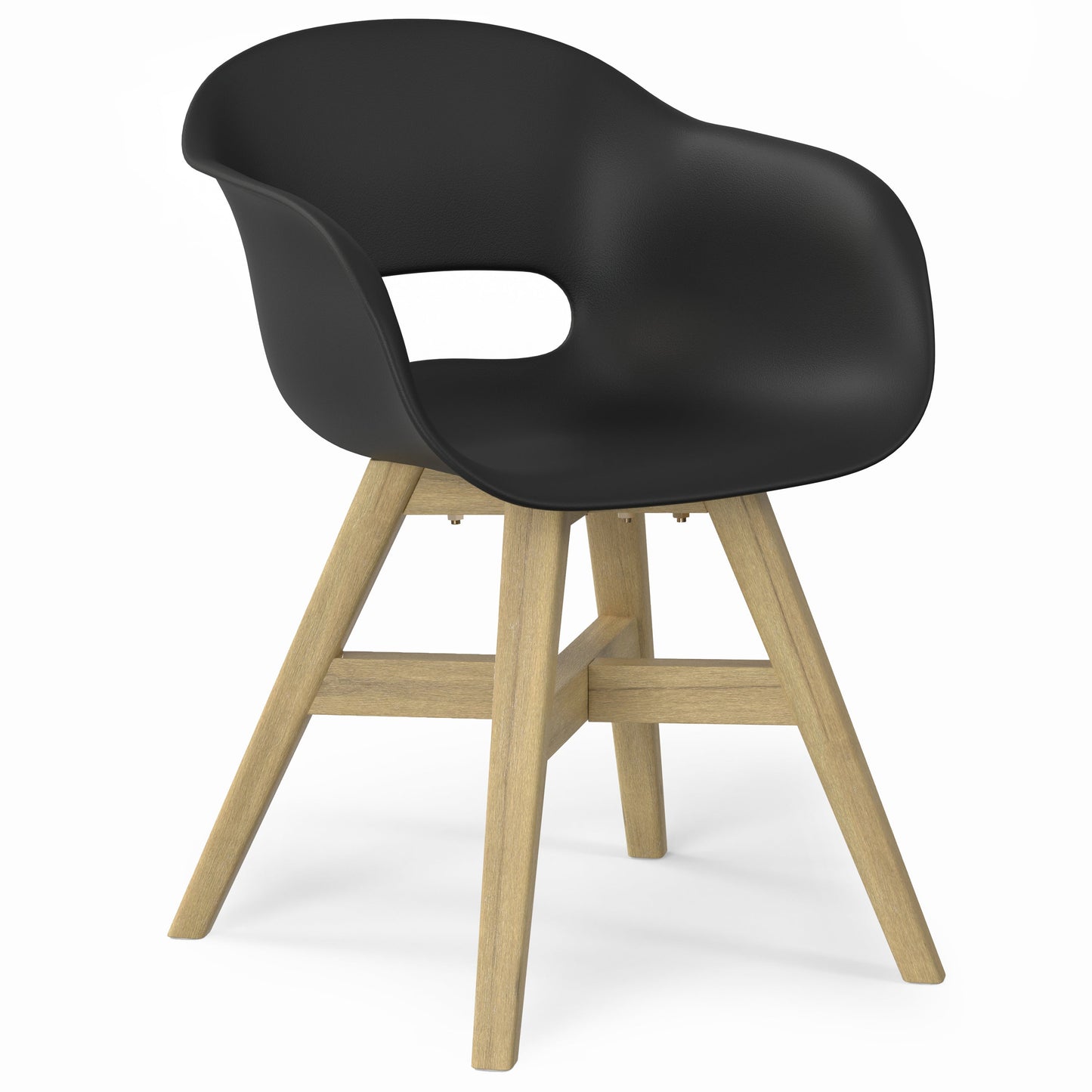 Kona Outdoor Dining Chair in Plastic (Set of 2)