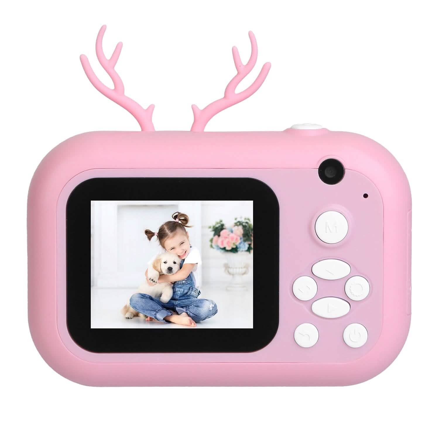 Zero Ink Selfie Camera 1080P HD Video Recorder with Dual Lens 3 Roll Print Papers