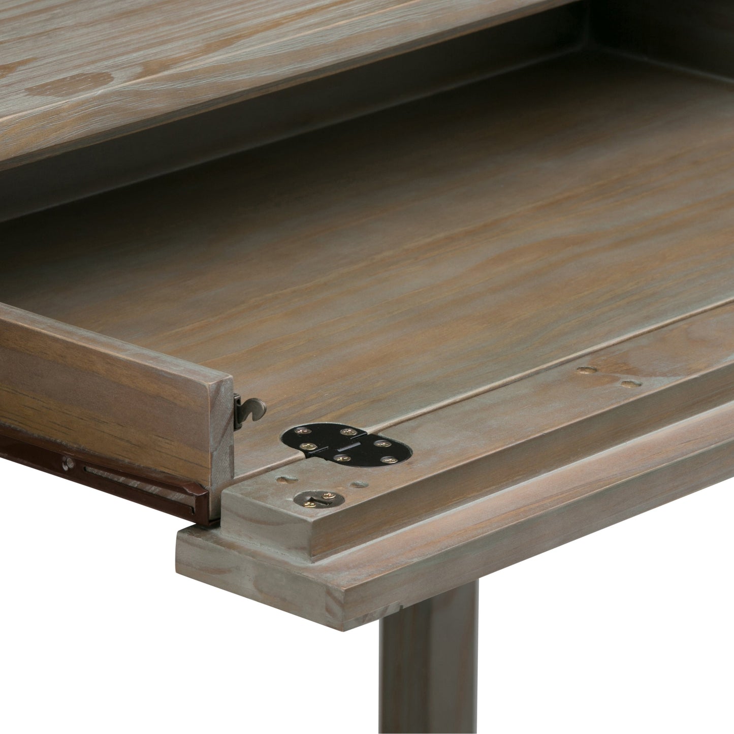 Warm Shaker Desk - Distressed