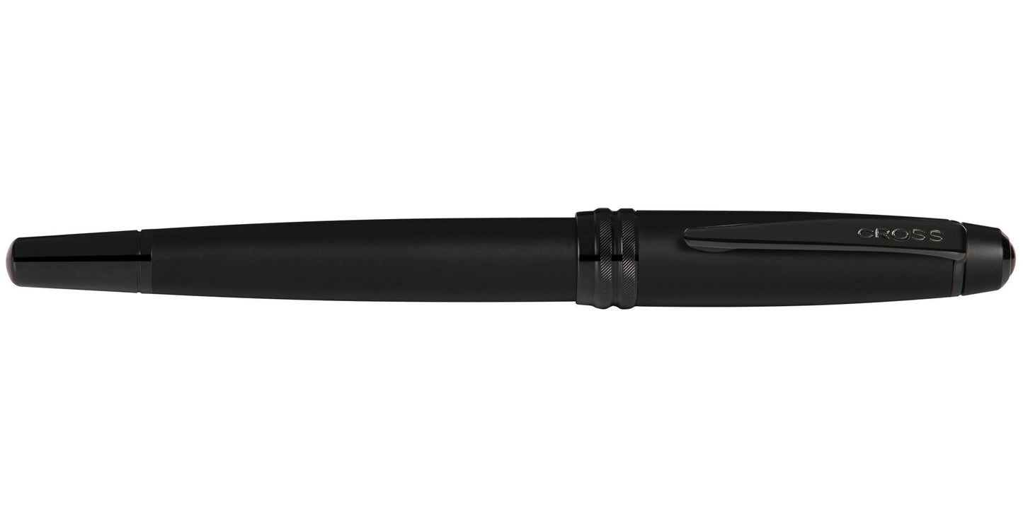 Bailey™ Matte Black Lacquer Rollerball Pen